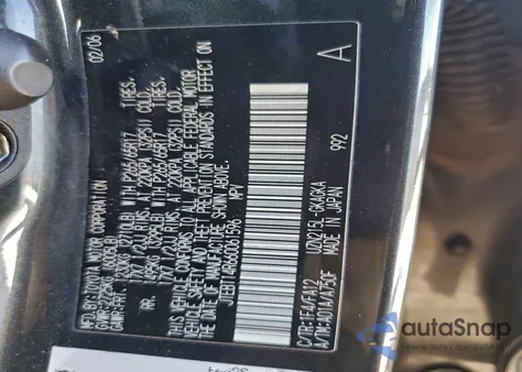 2006 Toyota 4Runner Sr5 из США, поврежденный, VIN JTEBT14R660061596